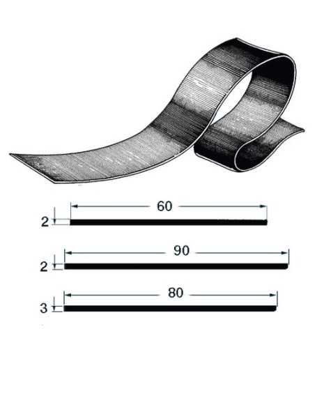 Piattina salvachiglia o come bordo laterale in EPDM - Gommoni e Accessori - 6601601