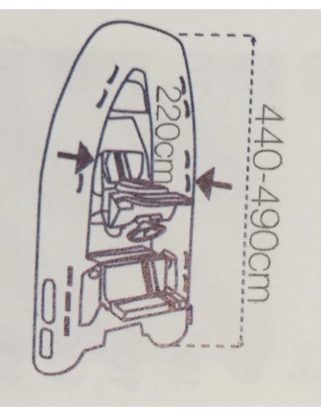 Tender cover "Covy Line" TG. S 440/490 cm - Inflatables and Accessories - O2223488