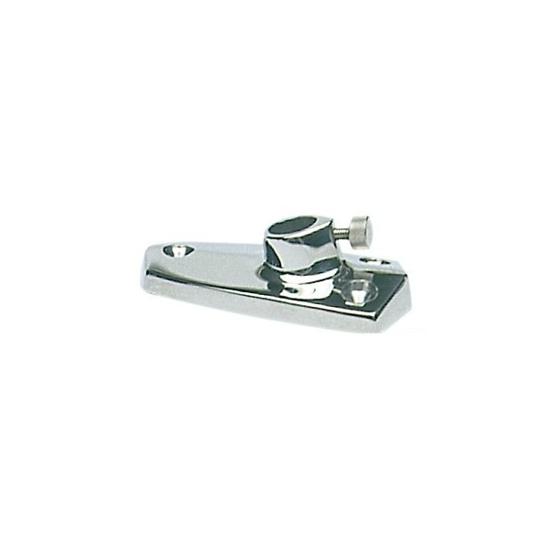 Basetta di ricambio per asta portabandiera ø 14 mm in plastica cromata - SICUREZZA - 3539003
