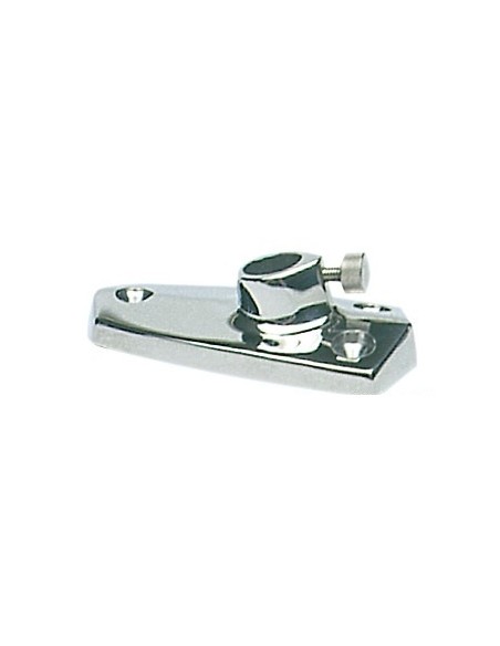 Basetta di ricambio per asta portabandiera ø 14 mm in plastica cromata - SICUREZZA - 3539003
