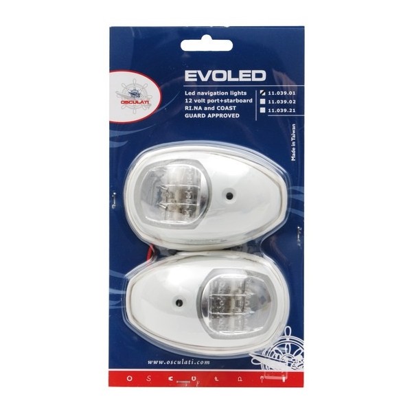 Fanali di via EVOLED a basso consumo  ABS bianco - Illuminazione - 1103901 2