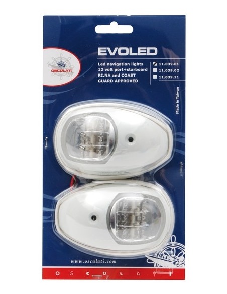 Fanali di via EVOLED a basso consumo  ABS bianco - Illuminazione - 1103901