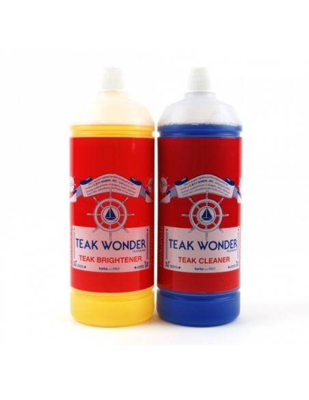 TEAK WONDER COMBO PACK - DETERSIVO e SBIANCANTE -  - FNI5735305