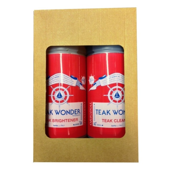 TEAK WONDER COMBO PACK - DETERSIVO e SBIANCANTE -  - FNI5735305 2