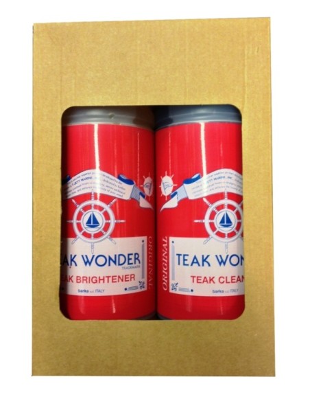 TEAK WONDER COMBO PACK - DETERSIVO e SBIANCANTE -  - FNI5735305
