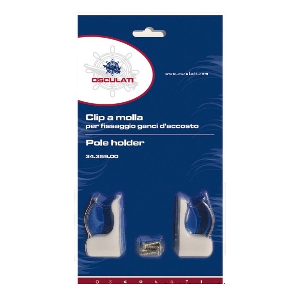 Clip a molla per fissaggio ganci d'accosto - COMFORT &amp; ARREDO - 3435900
