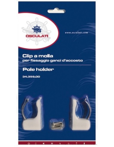 Clip a molla per fissaggio ganci d'accosto - COMFORT &amp; ARREDO - 3435900