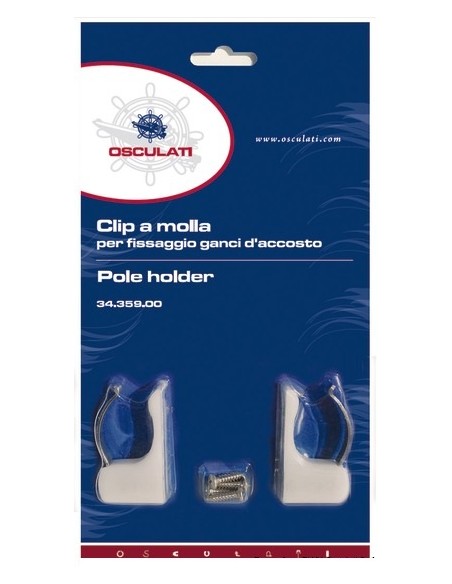 Clip a molla per fissaggio ganci d'accosto - COMFORT &amp; ARREDO - 3435900