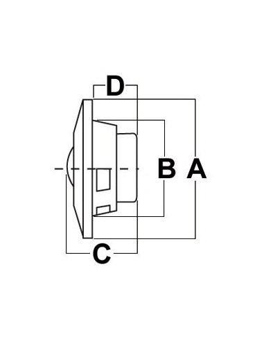 2-way speakers white - 180 mm  - Electronics - 2972200
