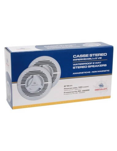 2-way speakers white - 180 mm  - Electronics - 2972200