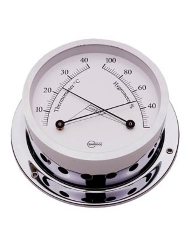 Igrometro BARIGO Star in ottone dorato - 28.360.03 - 