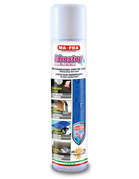 MAFRA IDROSTOP - Impermeabilizzante spray per tessuti - Manutenzione - H0131
