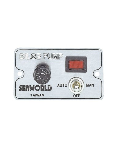 Pannello di controllo manuale per pompe di sentina elettriche - 12/24V - Elettricità - 1660400