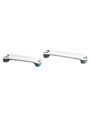 Ponticello passacinghie in nylon bianco- Fibbie , Nastri e Fasce - 0670330