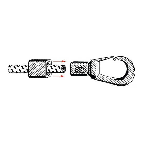 Gancio in nylon - Cime e accessori - 6305080 2