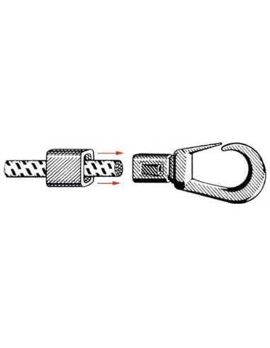 Gancio in nylon - Cime e accessori - 6305080