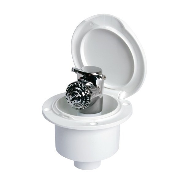 Classic Evo shower box with Mizar push-button shower - COVER WHITE - Showers and shower boxes - 152500