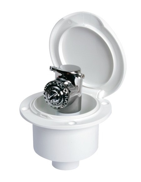 Classic Evo shower box with Mizar push-button shower - COVER WHITE - Showers and shower boxes - 152500