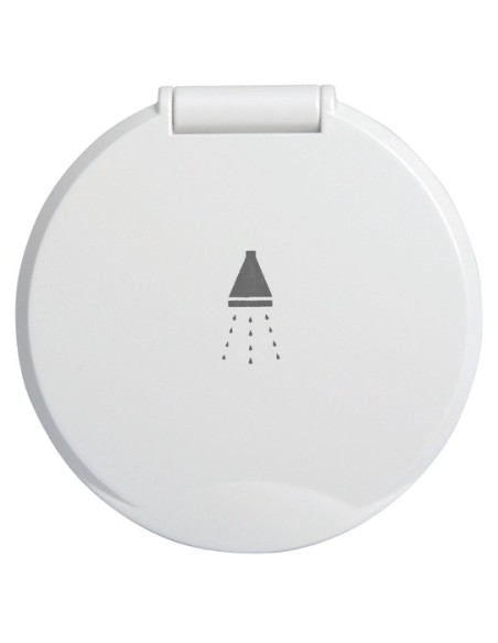 Box doccia CLASSIX EVO con doccia a pulsante Mizar - Sportello BIANCO - Docce e box doccia - 1525000