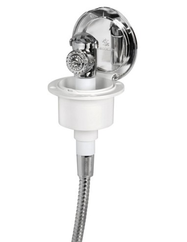 Box doccia CLASSIX EVO con doccia a pulsante Mizar - Sportello CROMATO - Docce e box doccia - 1525006