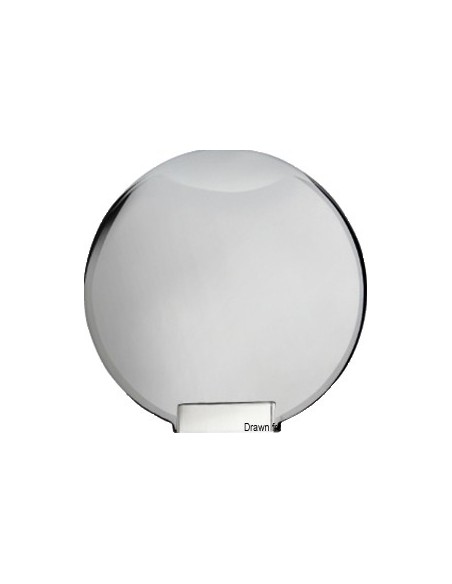 Box doccia A PARETE con doccia a pulsante Mizar - Sportello CROMATO - Docce e box doccia - 1525009