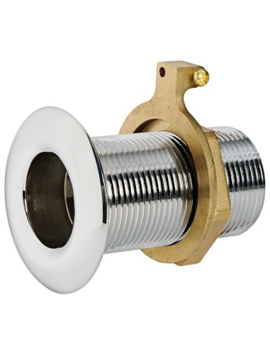Brass threaded skin fitting- Skin fittings and thru hull scoop strainer - 1732160