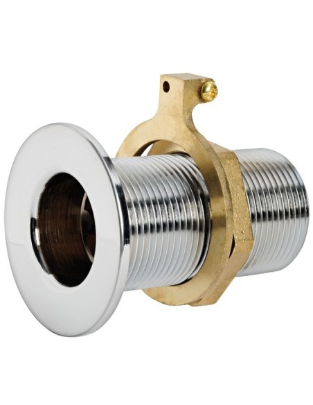 Flush threaded skin fitting- Skin fittings and thru hull scoop strainer - 1732410