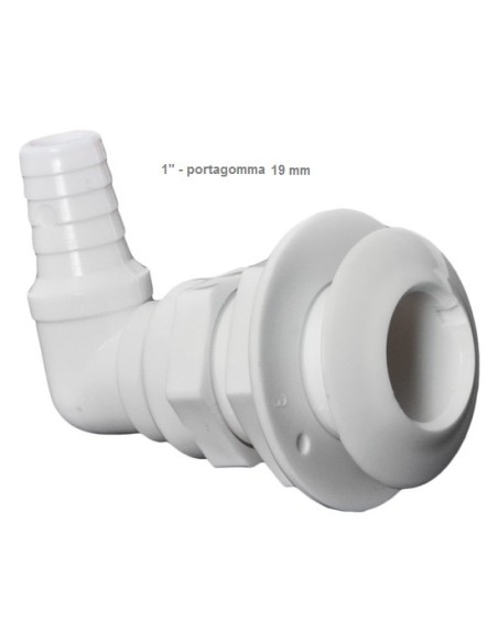 90° seacocks- Skin fittings and thru hull scoop strainer - 1739501