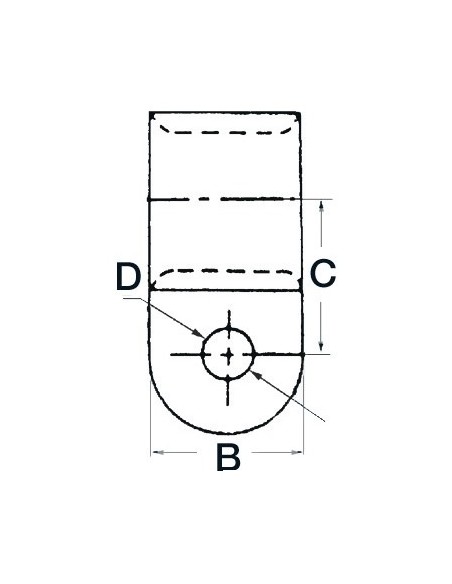Nylon fairleads/cord grips- Clamps - 1803601