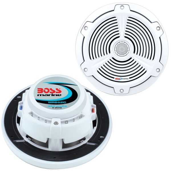 Casse stereo a 2 vie Boss Marine - 350W - CASSE NAUTICHE ALTOPARLANTI - 5553648 2
