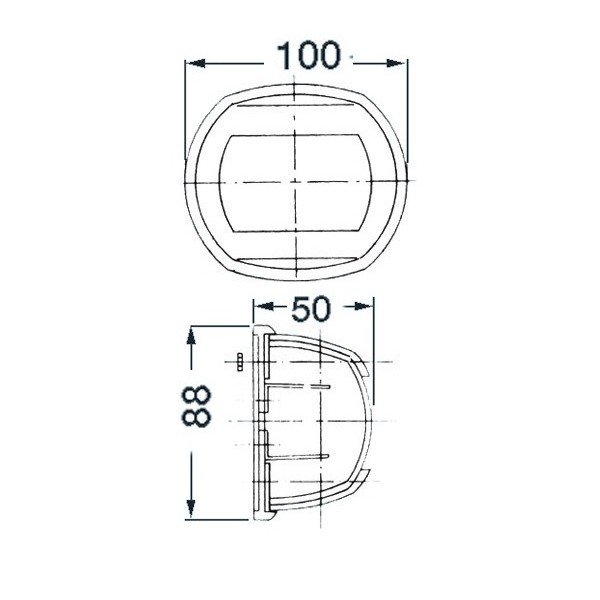 Luci di via Classic 12 in plastica nera -  - 1141001 2