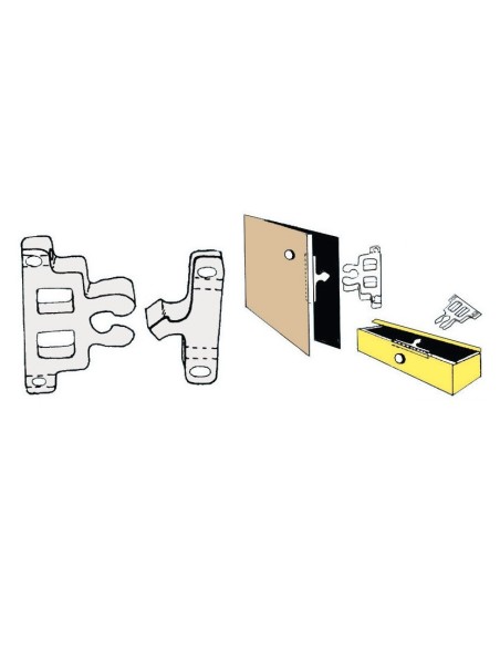 Snap-in latch -  - 3810741