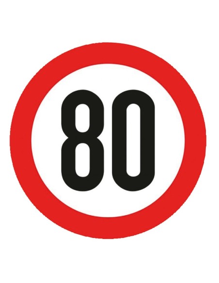 Type-approved self-adhesive speed disc -  - 0202340