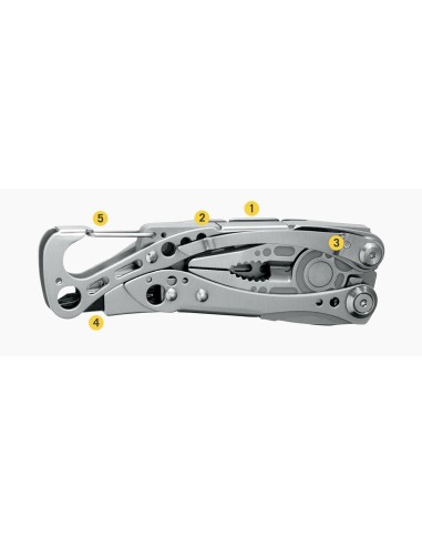 PINZA MULTIUSO LEATHERMAN SKELETOOL - 8 UTENSILI -  - LTG830956