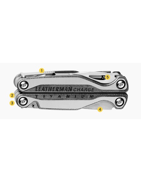 PINZA MULTIUSO LEATHERMAN CHARGE+ TTI - 20 UTENSILI -  - LTG832528