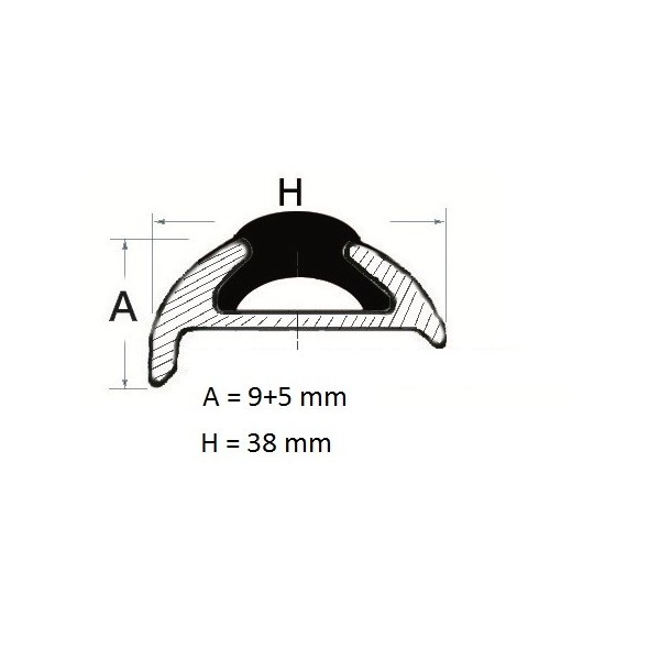 Inserti in PVC flessibile 38 mm - Ancoraggio e Ormeggio - 4448511