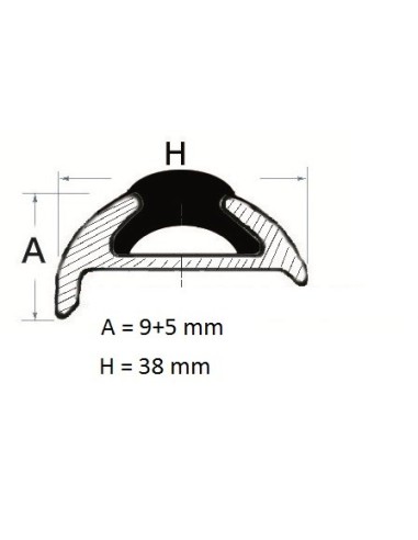 Inserti in PVC flessibile 38 mm - Ancoraggio e Ormeggio - 4448511