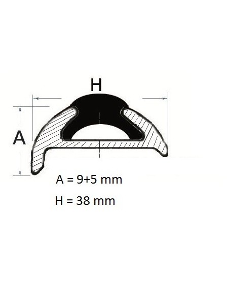 Inserti in PVC flessibile 38 mm - Ancoraggio e Ormeggio - 4448511
