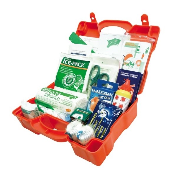 valigetta pronto soccorso tabella D. Valigetta completa e omologata pronto soccorso
