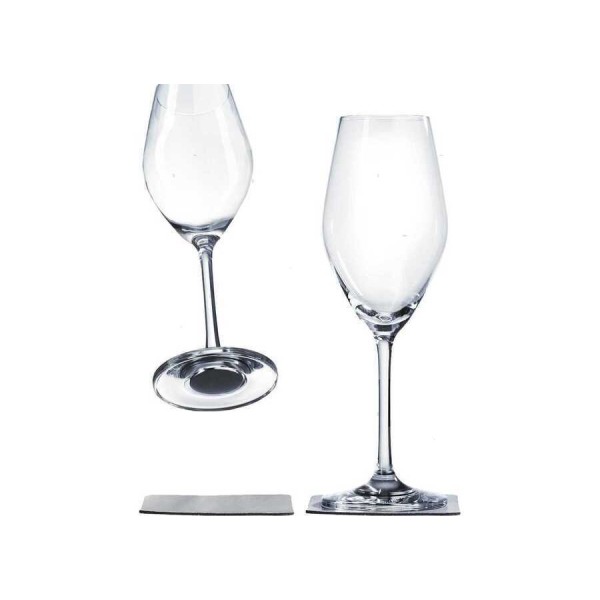 SET 2 MAGNETIC CHAMPAGNE GLASSES - 5802621 - 