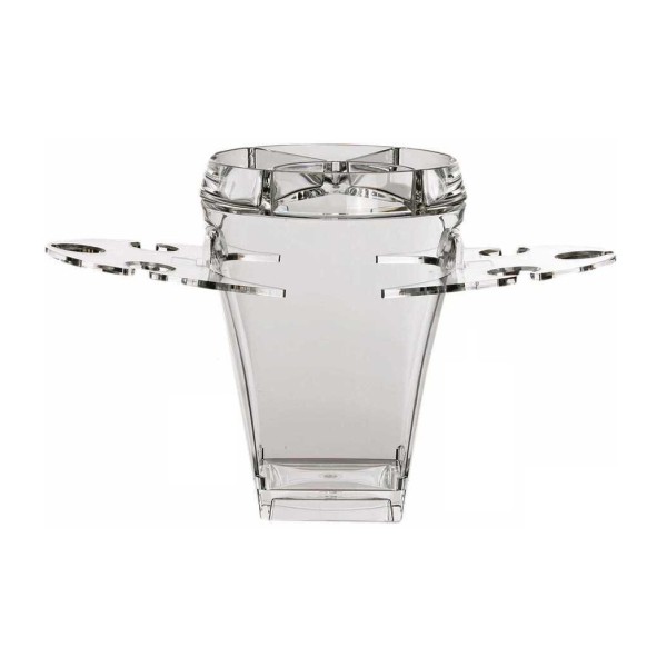 Secchiello Champagne con portabicchieri e piatto aperitivo - 5801801 - 