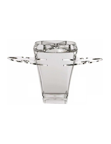 Secchiello Champagne con portabicchieri e piatto aperitivo - 5801801 - 
