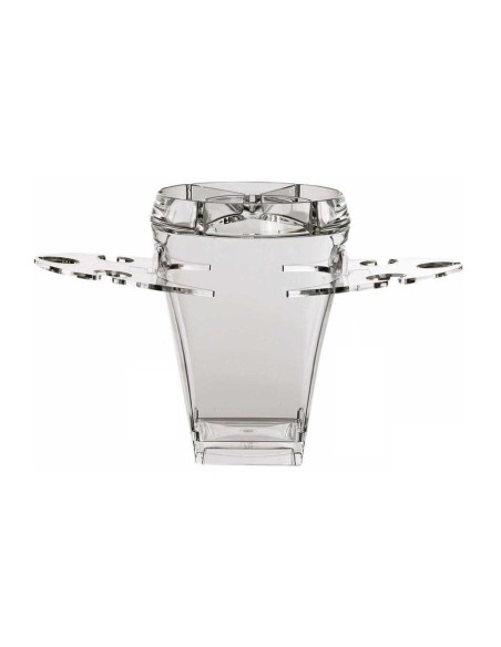 Secchiello Champagne con portabicchieri e piatto aperitivo - 5801801 - 