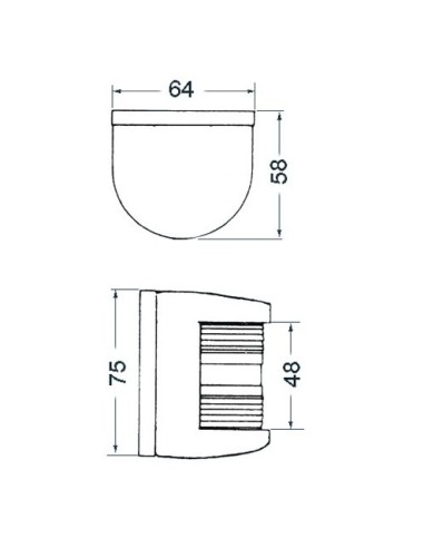 Utility 77 navigation lights - 11.415.01 - 