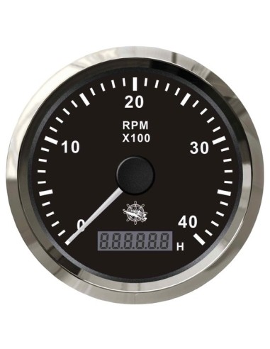 Contagiri elettronico universale con contaore 0-6000 RPM - 27.325.03 - 