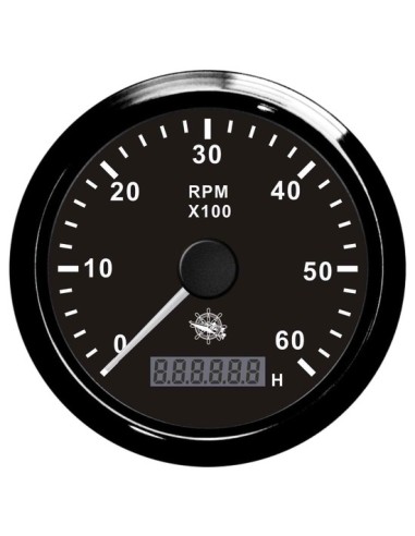 Contagiri elettronico universale con contaore 0-6000 RPM - 27.325.03 - 