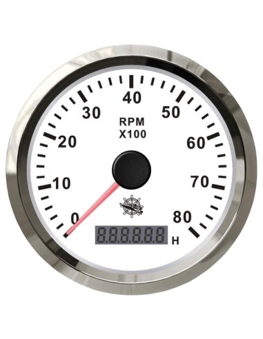 Contagiri elettronico universale con contaore 0-6000 RPM - 27.325.03 - 