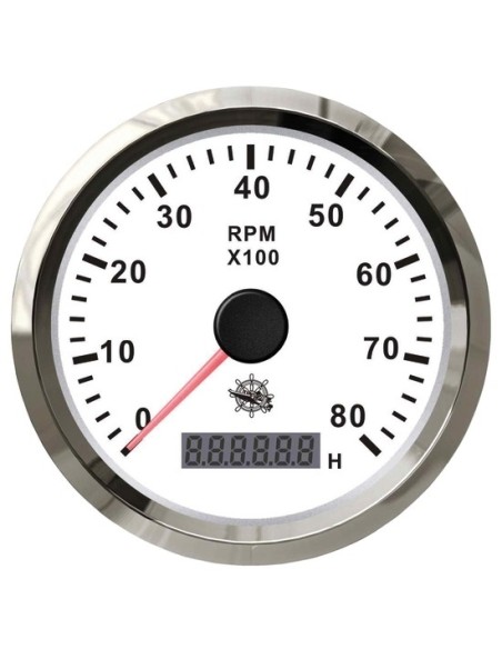 Contagiri elettronico universale con contaore 0-8000 RPM - 27.325.04 - 