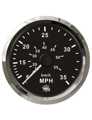 Spidometro con tubo di Pitot (a pressione d'acqua) SCALA 0-55 MPH - 27.325.09 - 
