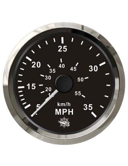 Spidometro con tubo di Pitot (a pressione d'acqua) SCALA 0-55 MPH - 27.325.09 - 